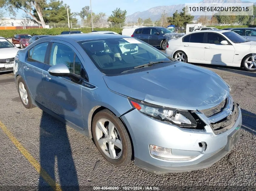 1G1RF6E42DU122015 2013 Chevrolet Volt