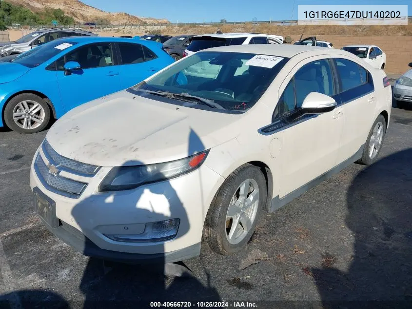 2013 Chevrolet Volt VIN: 1G1RG6E47DU140202 Lot: 40666720