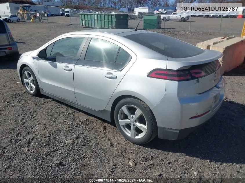 2013 Chevrolet Volt VIN: 1G1RD6E41DU126787 Lot: 40677014