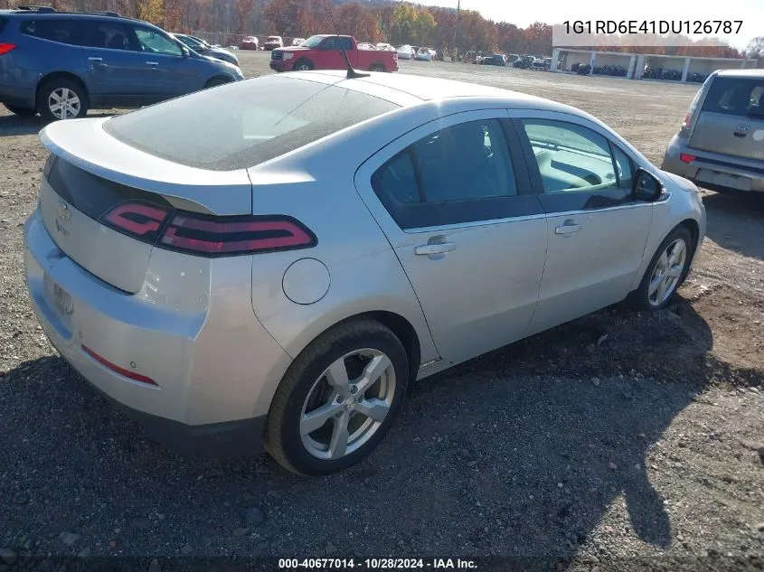 2013 Chevrolet Volt VIN: 1G1RD6E41DU126787 Lot: 40677014