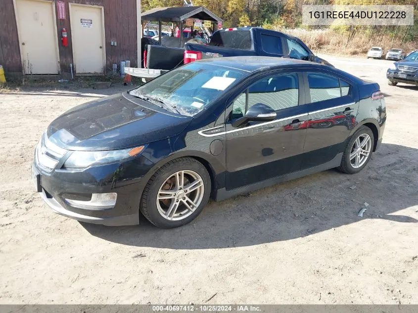 2013 Chevrolet Volt VIN: 1G1RE6E44DU122228 Lot: 40697412