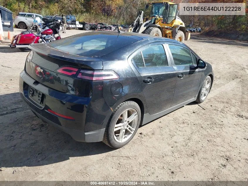 2013 Chevrolet Volt VIN: 1G1RE6E44DU122228 Lot: 40697412