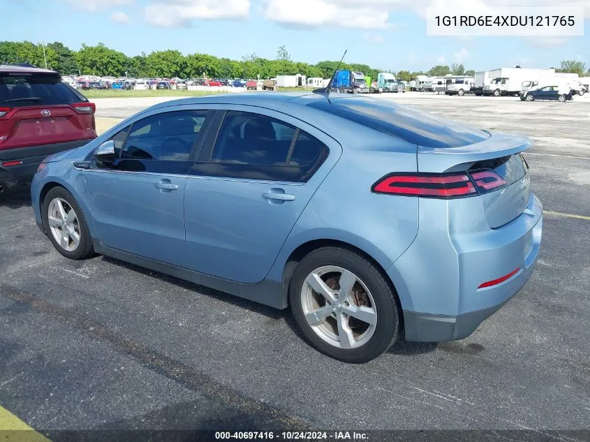 2013 Chevrolet Volt VIN: 1G1RD6E4XDU121765 Lot: 40697416