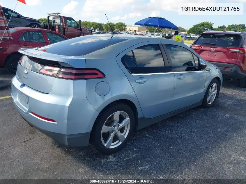 2013 Chevrolet Volt VIN: 1G1RD6E4XDU121765 Lot: 40697416