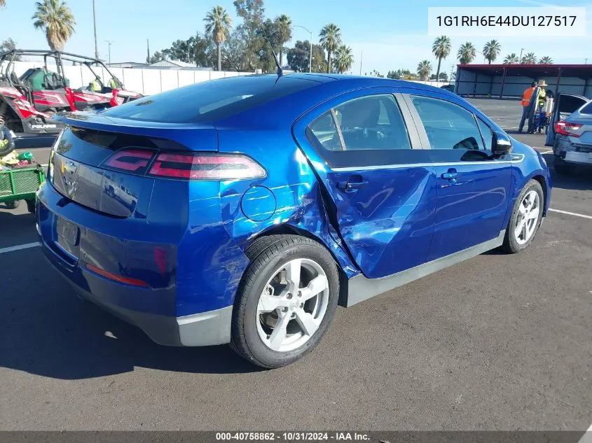 2013 Chevrolet Volt VIN: 1G1RH6E44DU127517 Lot: 40758862