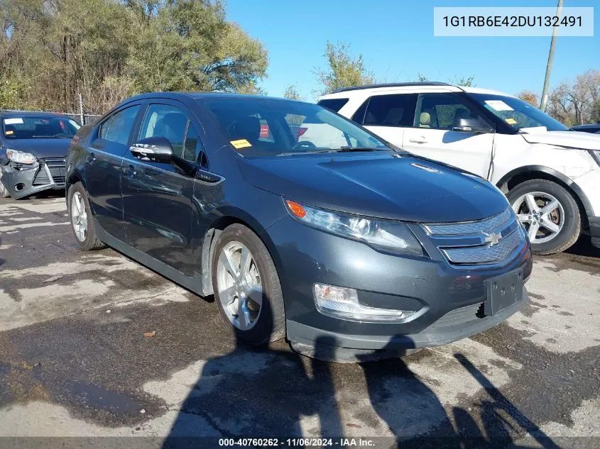 2013 Chevrolet Volt VIN: 1G1RB6E42DU132491 Lot: 40760262