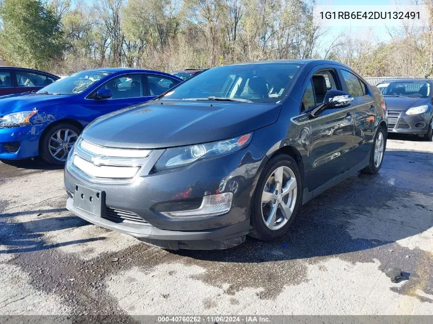 2013 Chevrolet Volt VIN: 1G1RB6E42DU132491 Lot: 40760262