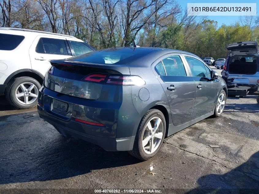 2013 Chevrolet Volt VIN: 1G1RB6E42DU132491 Lot: 40760262