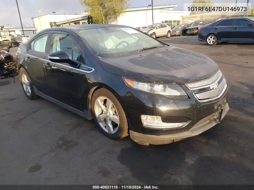 2013 Chevrolet Volt VIN: 1G1RF6E47DU146973 Lot: 40821118