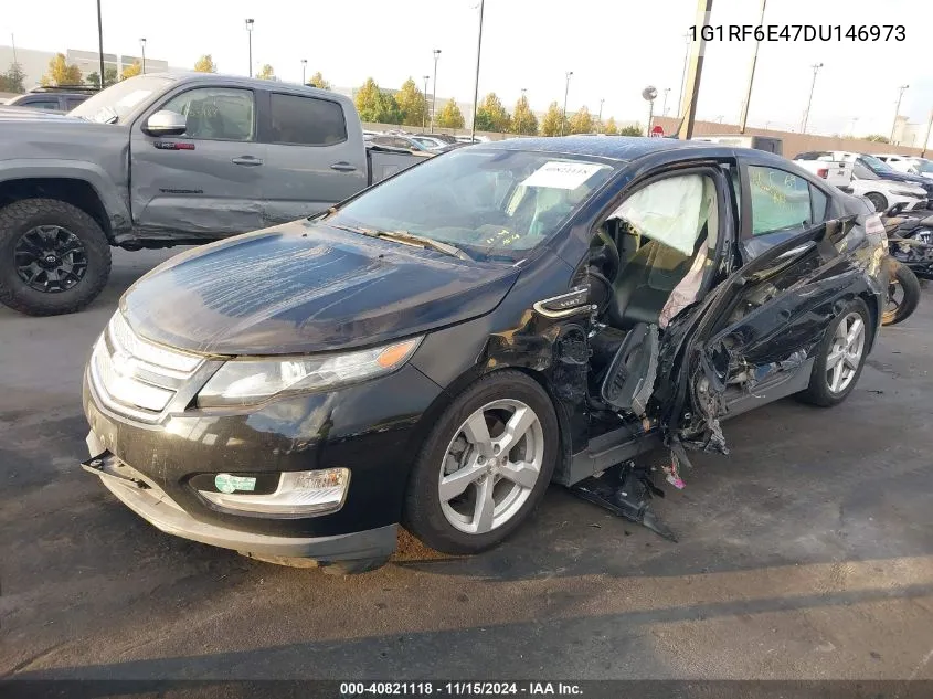 2013 Chevrolet Volt VIN: 1G1RF6E47DU146973 Lot: 40821118