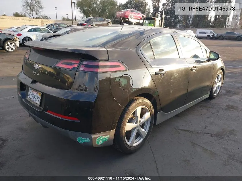 2013 Chevrolet Volt VIN: 1G1RF6E47DU146973 Lot: 40821118