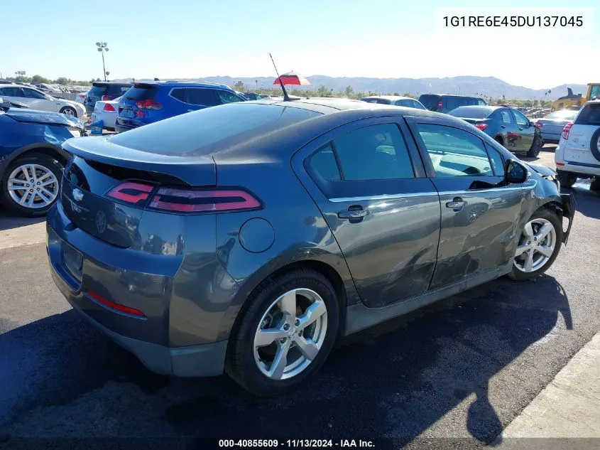 2013 Chevrolet Volt VIN: 1G1RE6E45DU137045 Lot: 40855609