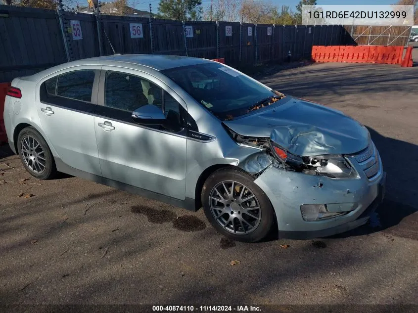 2013 Chevrolet Volt VIN: 1G1RD6E42DU132999 Lot: 40874110