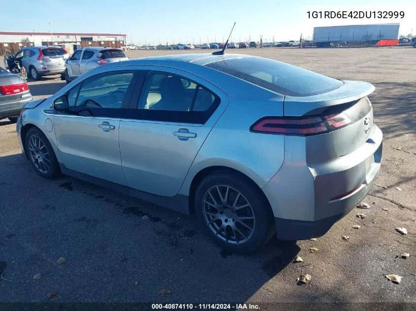 2013 Chevrolet Volt VIN: 1G1RD6E42DU132999 Lot: 40874110