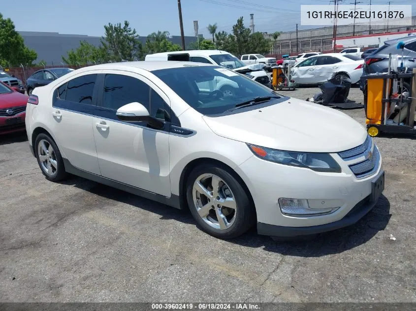 2014 Chevrolet Volt VIN: 1G1RH6E42EU161876 Lot: 39602419