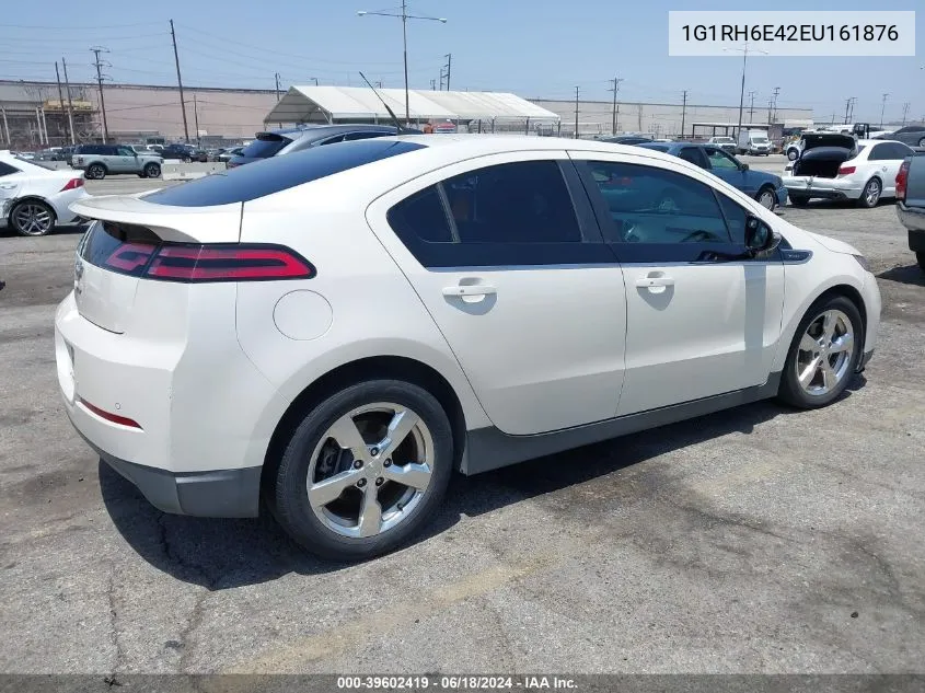 1G1RH6E42EU161876 2014 Chevrolet Volt