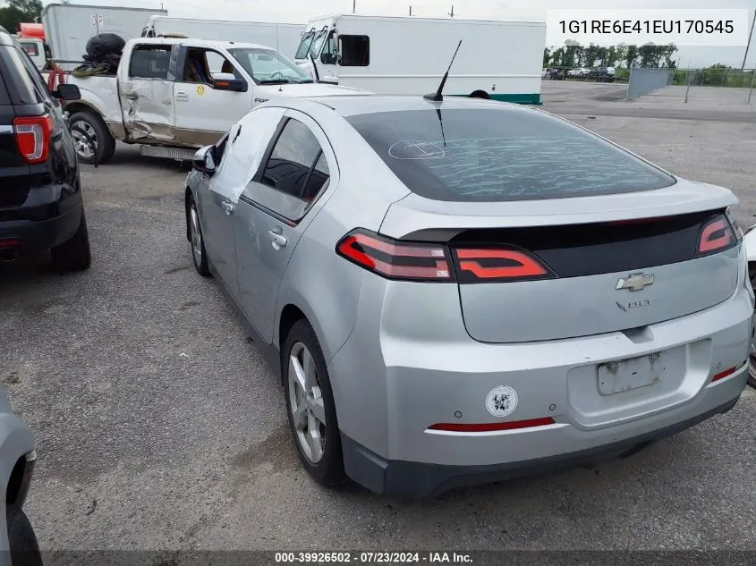 1G1RE6E41EU170545 2014 Chevrolet Volt