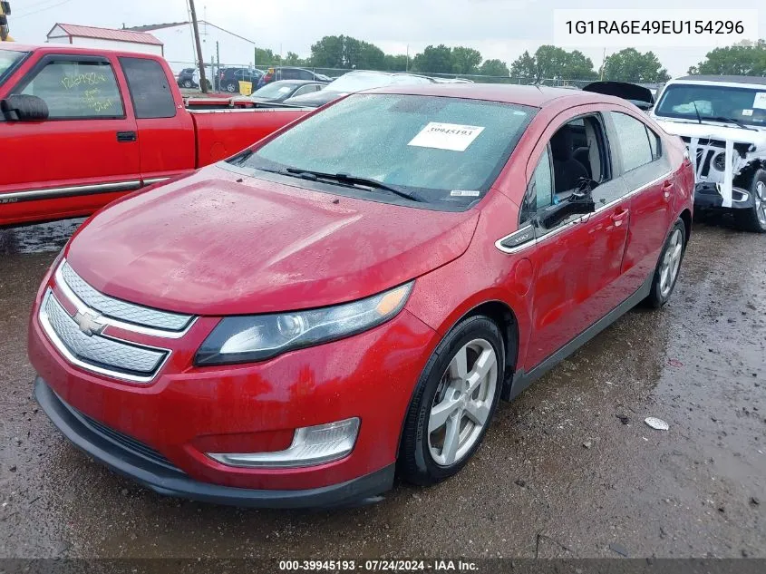 2014 Chevrolet Volt VIN: 1G1RA6E49EU154296 Lot: 39945193