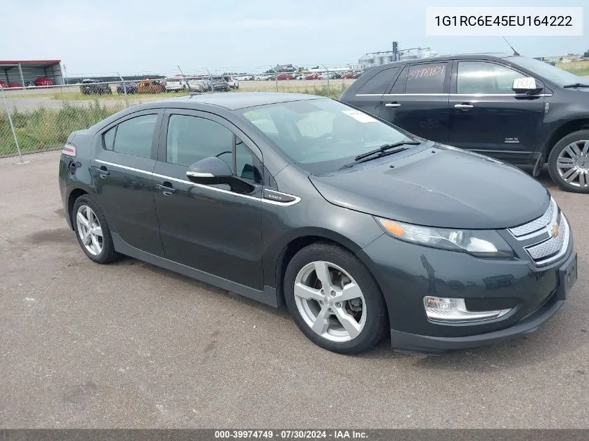 2014 Chevrolet Volt VIN: 1G1RC6E45EU164222 Lot: 39974749