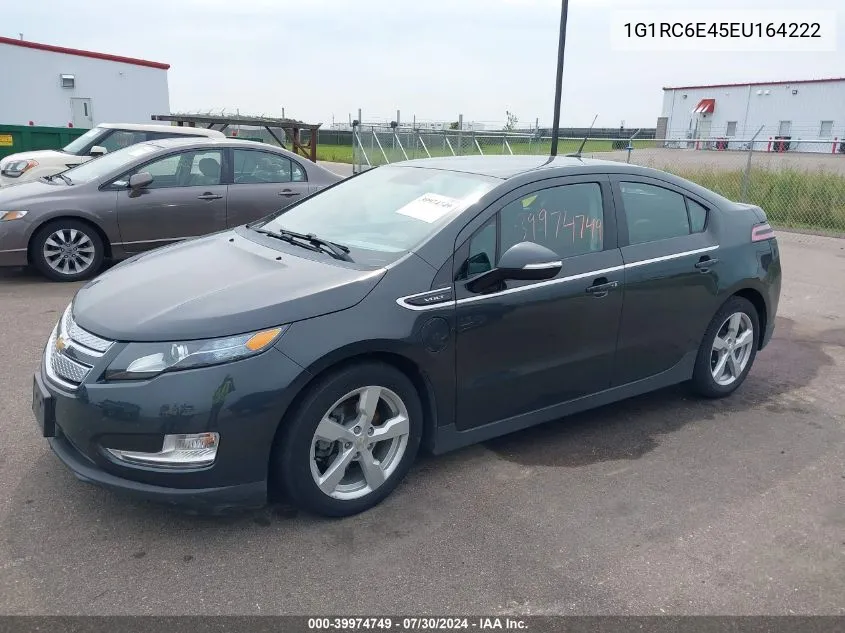 2014 Chevrolet Volt VIN: 1G1RC6E45EU164222 Lot: 39974749