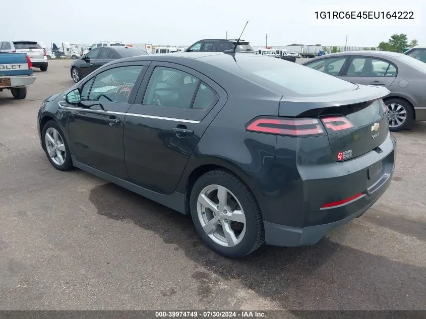 2014 Chevrolet Volt VIN: 1G1RC6E45EU164222 Lot: 39974749