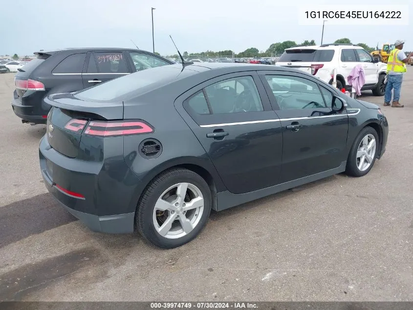 2014 Chevrolet Volt VIN: 1G1RC6E45EU164222 Lot: 39974749