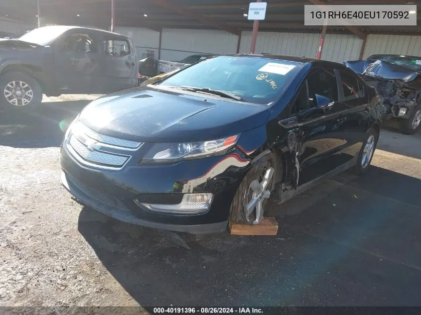 1G1RH6E40EU170592 2014 Chevrolet Volt