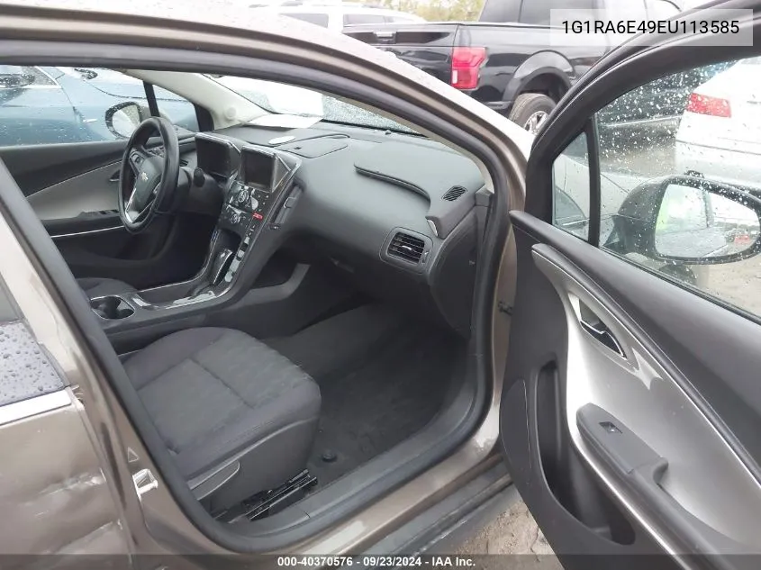 1G1RA6E49EU113585 2014 Chevrolet Volt