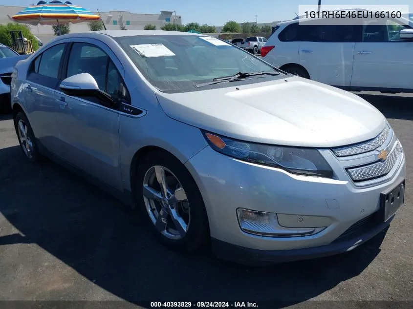 2014 Chevrolet Volt VIN: 1G1RH6E46EU166160 Lot: 40393829