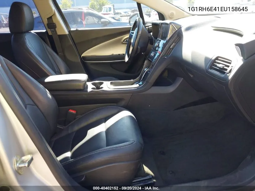 1G1RH6E41EU158645 2014 Chevrolet Volt