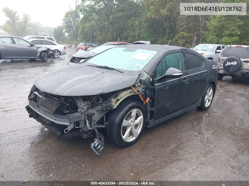 2014 Chevrolet Volt VIN: 1G1RD6E41EU128752 Lot: 40433394