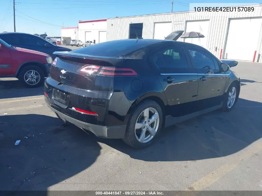 2014 Chevrolet Volt VIN: 1G1RE6E42EU157089 Lot: 40441847