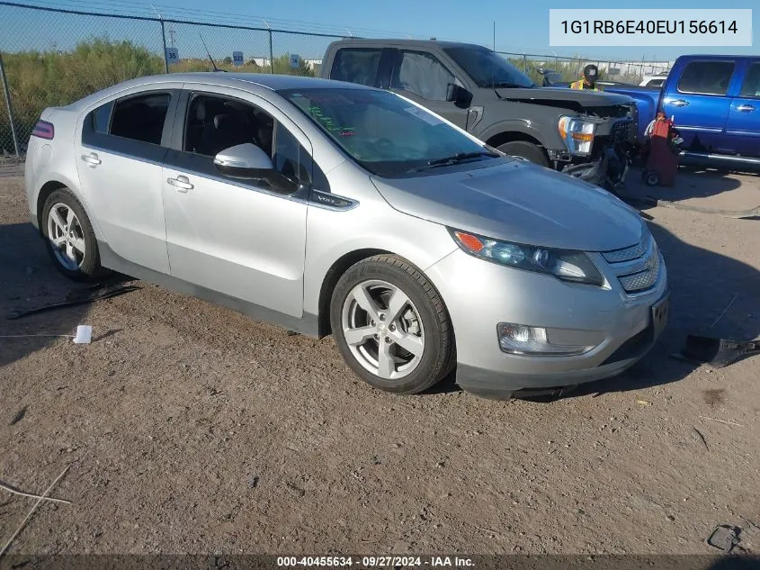 2014 Chevrolet Volt VIN: 1G1RB6E40EU156614 Lot: 40455634