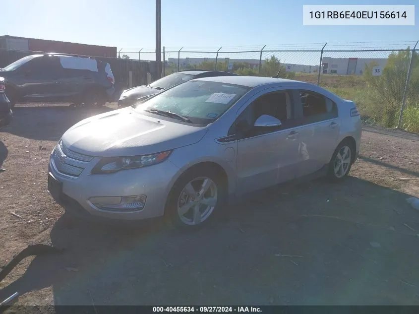 1G1RB6E40EU156614 2014 Chevrolet Volt