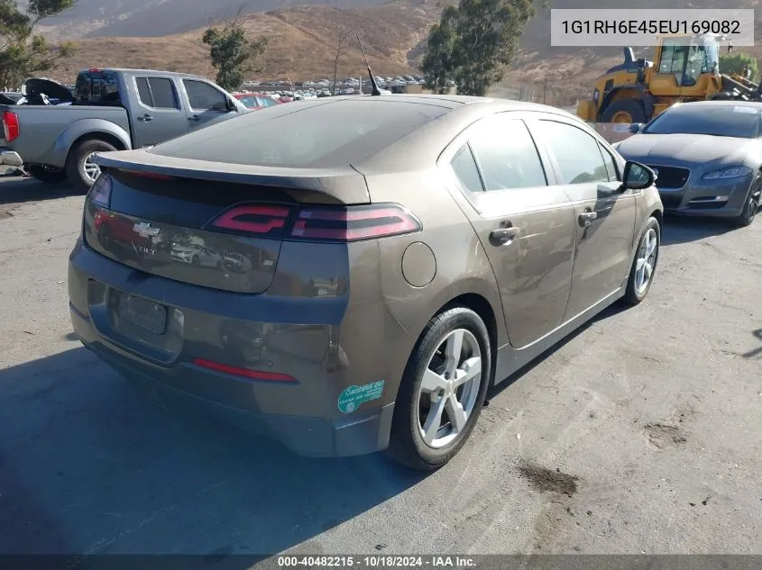 2014 Chevrolet Volt VIN: 1G1RH6E45EU169082 Lot: 40482215