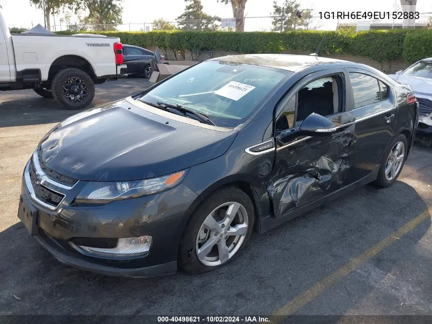 2014 Chevrolet Volt VIN: 1G1RH6E49EU152883 Lot: 40498621