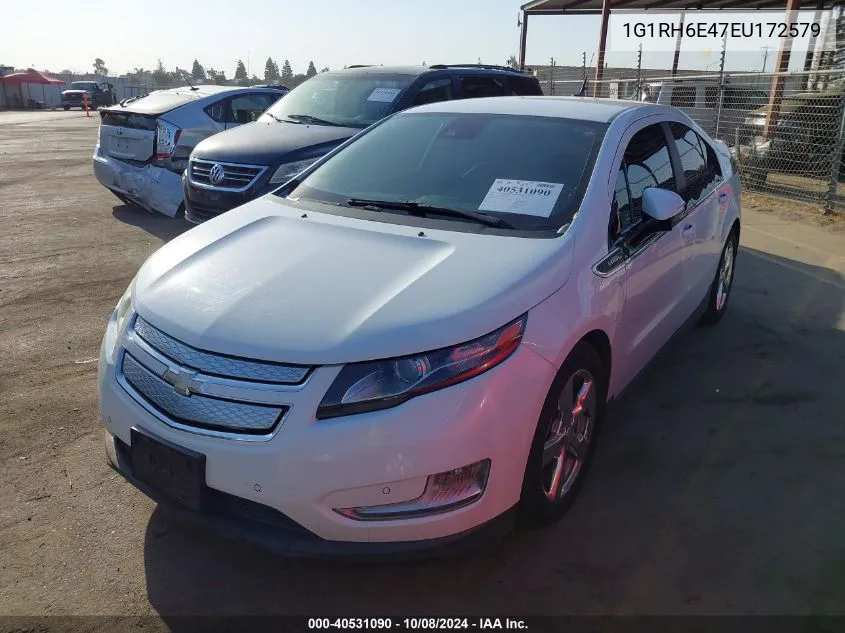 1G1RH6E47EU172579 2014 Chevrolet Volt