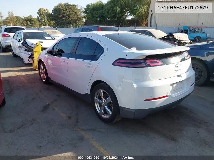 1G1RH6E47EU172579 2014 Chevrolet Volt