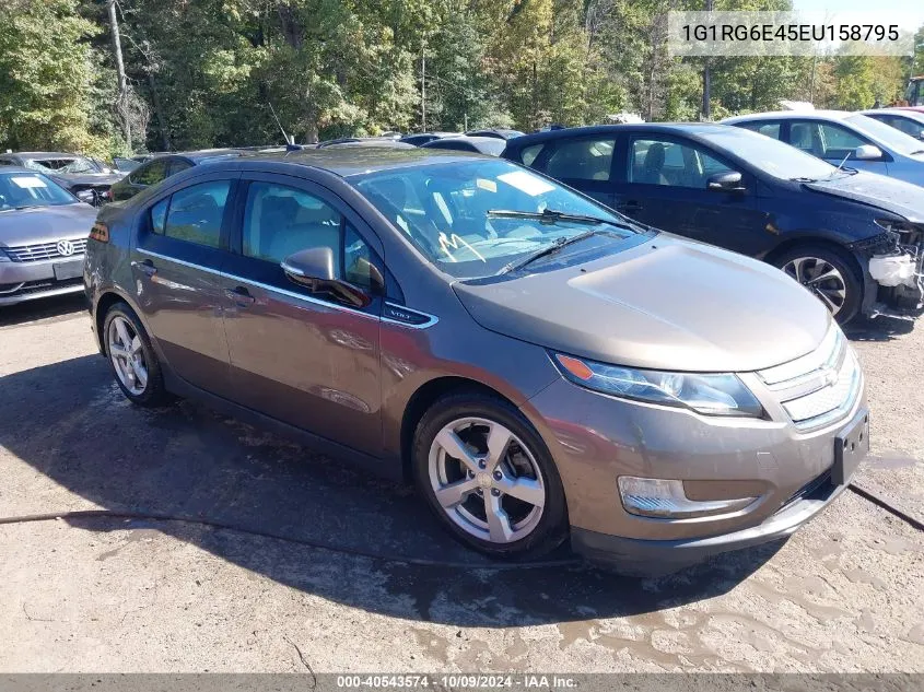 2014 Chevrolet Volt VIN: 1G1RG6E45EU158795 Lot: 40543574