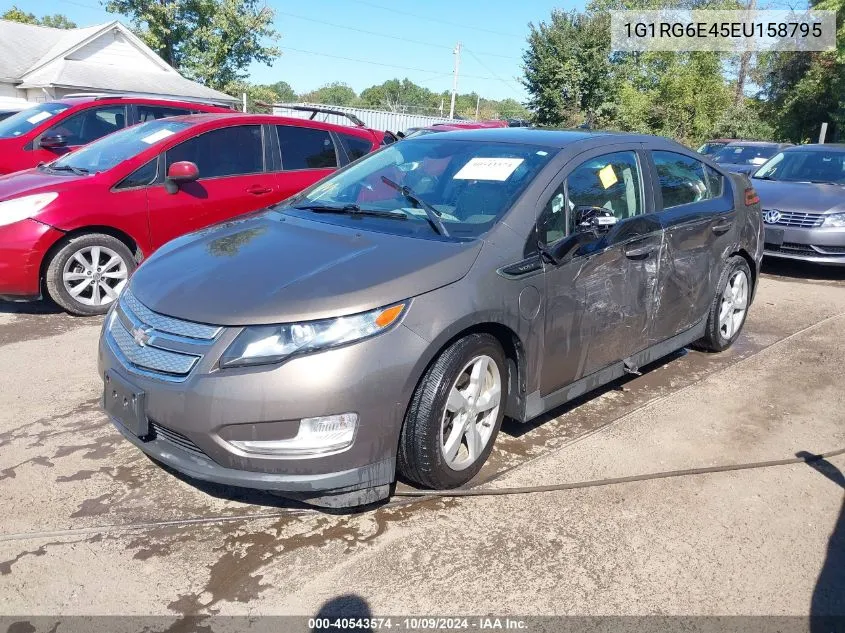 2014 Chevrolet Volt VIN: 1G1RG6E45EU158795 Lot: 40543574