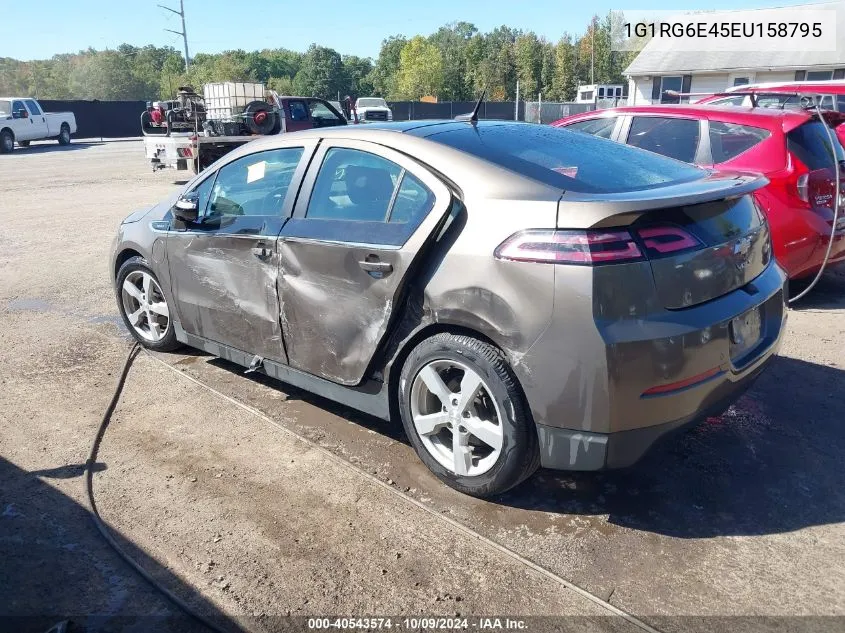 2014 Chevrolet Volt VIN: 1G1RG6E45EU158795 Lot: 40543574