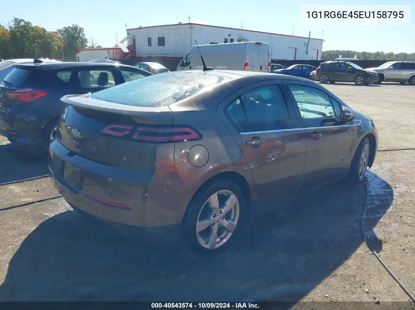 2014 Chevrolet Volt VIN: 1G1RG6E45EU158795 Lot: 40543574