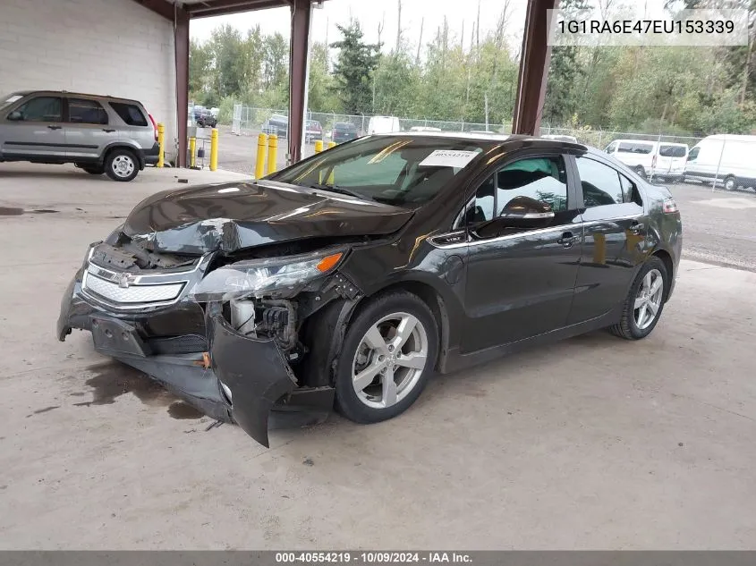 1G1RA6E47EU153339 2014 Chevrolet Volt