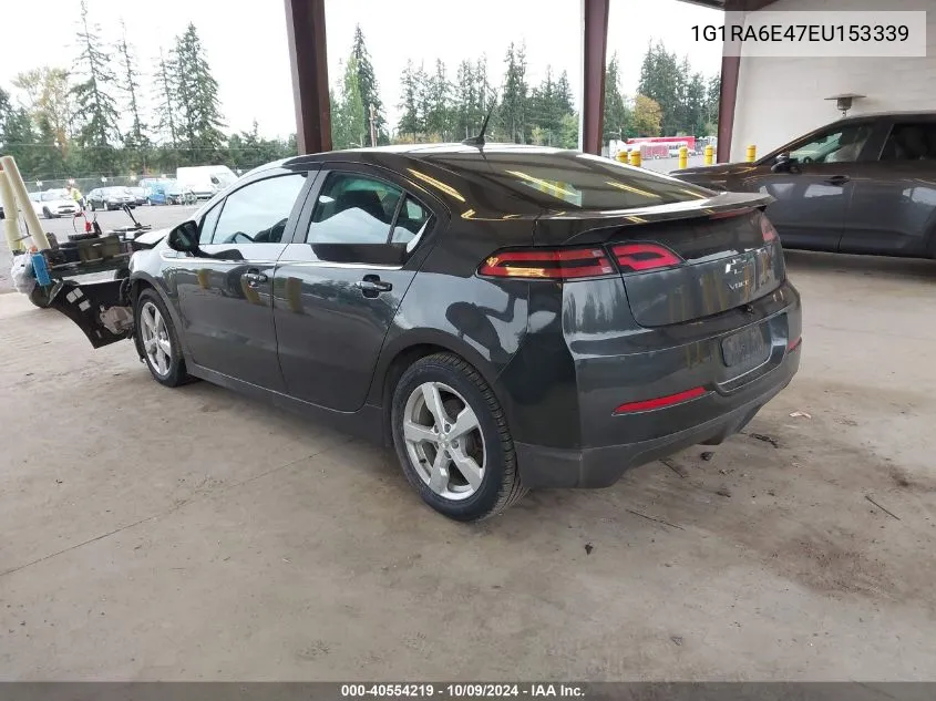 2014 Chevrolet Volt VIN: 1G1RA6E47EU153339 Lot: 40554219