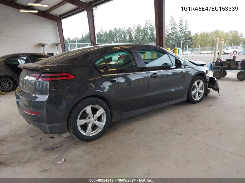 2014 Chevrolet Volt VIN: 1G1RA6E47EU153339 Lot: 40554219