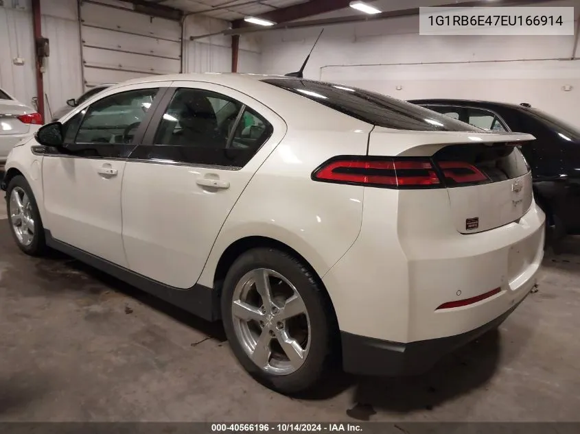 2014 Chevrolet Volt VIN: 1G1RB6E47EU166914 Lot: 40566196