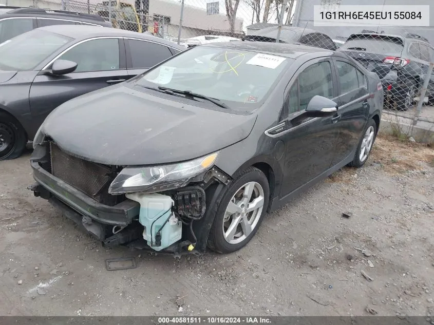 1G1RH6E45EU155084 2014 Chevrolet Volt