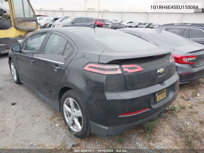 2014 Chevrolet Volt VIN: 1G1RH6E45EU155084 Lot: 40581511