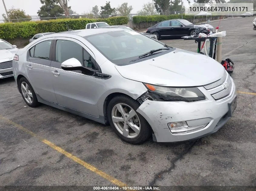 2014 Chevrolet Volt VIN: 1G1RE6E47EU161171 Lot: 40618404