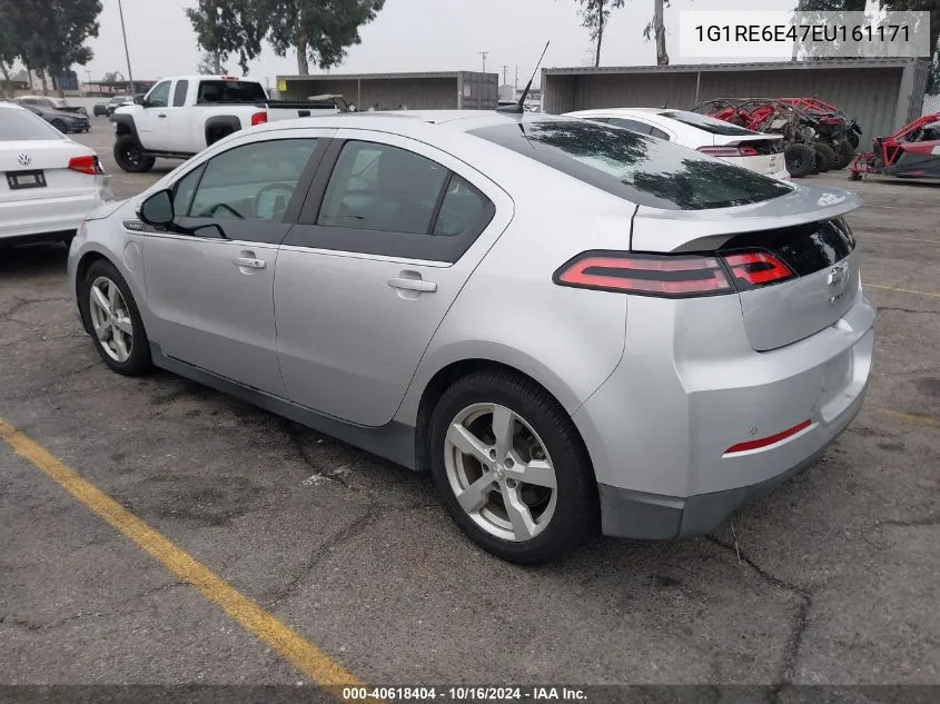 2014 Chevrolet Volt VIN: 1G1RE6E47EU161171 Lot: 40618404